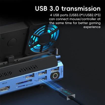 YCE - V279A 9 in 1 USB - C Gaming Dock Station with Detachable Fan, 9 in 1 - ORIWHIZSteam Deck AccessoriesSteam Deck Accessories Other AccessoriesToys & Hobbies