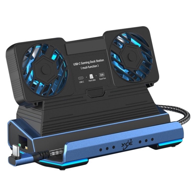 YCE - V279A 9 in 1 USB - C Gaming Dock Station with Detachable Fan, 9 in 1 - ORIWHIZSteam Deck AccessoriesSteam Deck Accessories Other AccessoriesToys & Hobbies