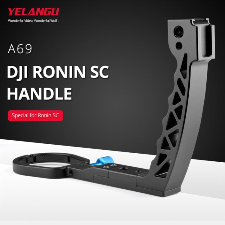 YELANGU A69 Lifting Handle Pot Handheld Stabilizer Extension Mount for DJI Ronin SC, A69 for DJI Ronin SC - ORIWHIZDJI & Insta360 AccessoriesDJI Ronin SeriesYELANGU