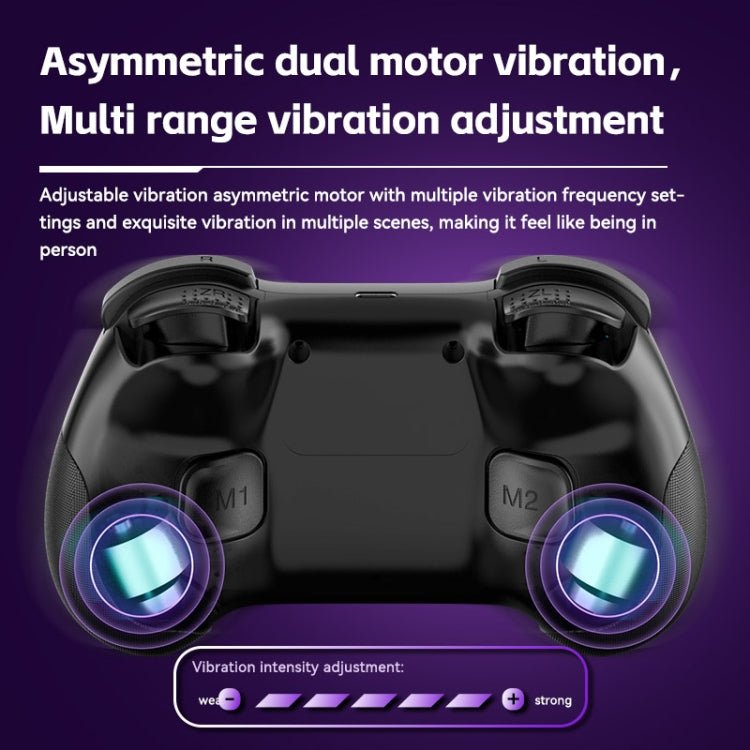 Z01 Wireless Gaming Vortex Dual Hall Body Grip For Switch / PS3 / PS4 / Adroid / IOS, White, black, green - ORIWHIZGame AccessoriesGamepadsNintendo Accessories