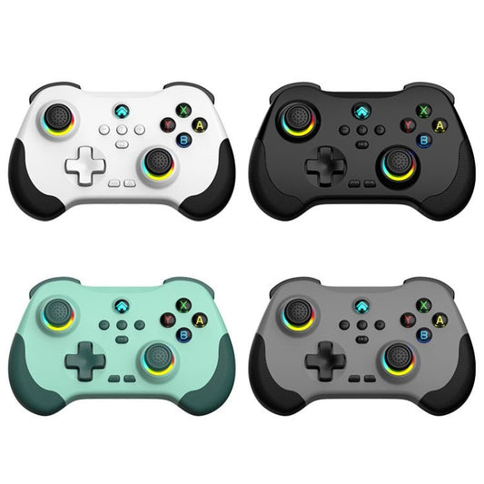 Z01 Wireless Gaming Vortex Dual Hall Body Grip For Switch / PS3 / PS4 / Adroid / IOS, White, black, green - ORIWHIZGame AccessoriesGamepadsNintendo Accessories