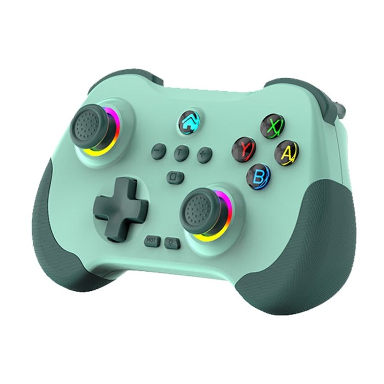 Z01 Wireless Gaming Vortex Dual Hall Body Grip For Switch / PS3 / PS4 / Adroid / IOS, White, black, green - ORIWHIZGame AccessoriesGamepadsNintendo Accessories