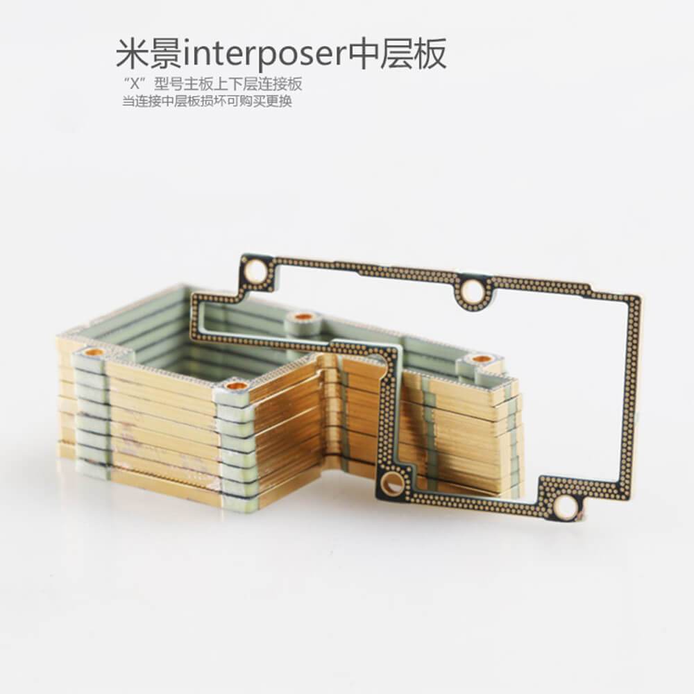 10PCS Mijing Interposer Middle Board X Middle Frame Board X Middle Frame X Upper And Lower Connecting Board XS XSMAX - ORIWHIZ