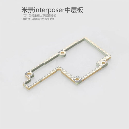 10PCS Mijing Interposer Middle Board X Middle Frame Board X Middle Frame X Upper And Lower Connecting Board XS XSMAX - ORIWHIZ