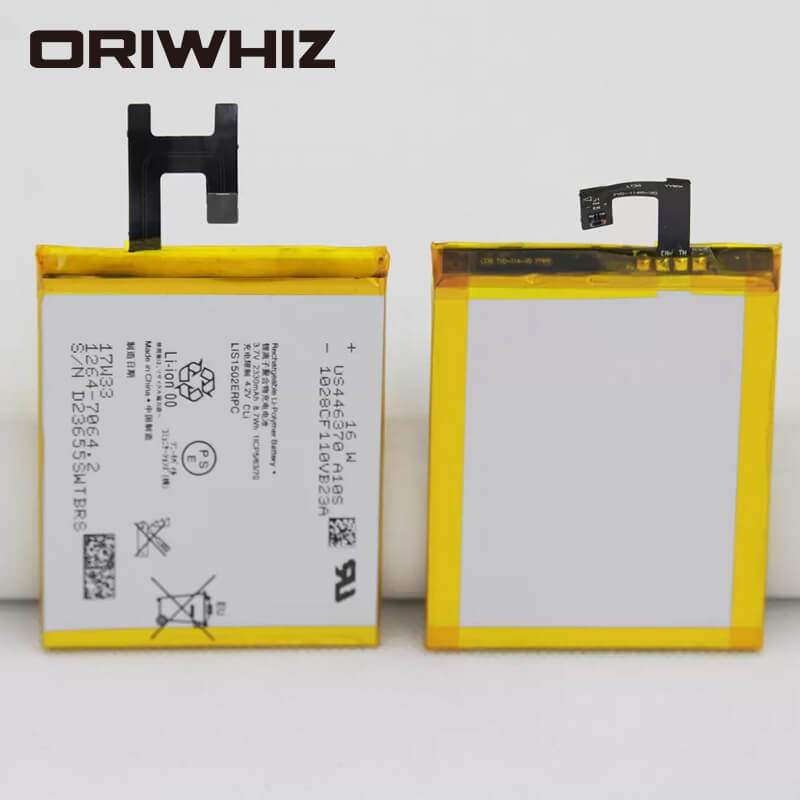 Batería de litio de 2330 mAh para teléfono móvil, utilizada para reemplazar la batería del teléfono móvil interno LIS1502ERPC - ORIWHIZ