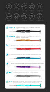 7 in 1 SUNSHINE SS-719 Precise Magnetic Screwdriver for Mobile Phone Repair Cross T2 Screwdrivers Maintenance Tools - ORIWHIZ