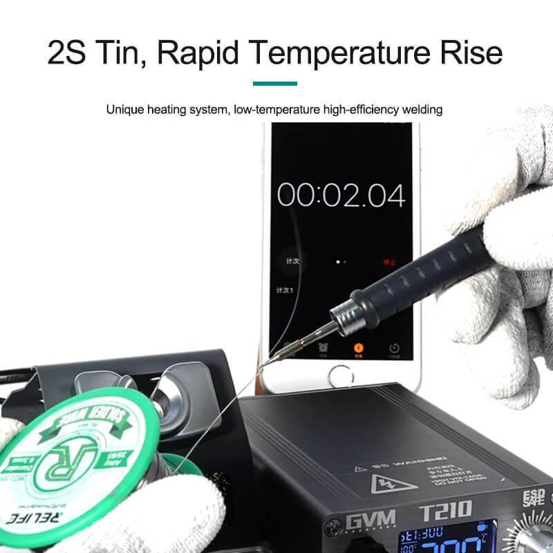 C210 Series Meet Different Welding Requirements and Heating Core Efficient Heat Conduction Temperature Recovery - ORIWHIZ