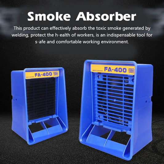 FA-400 Solder Iron Smoke Absorber Fume Extractor Soldering Air Blower Desktop Exhaust Fan Ventilator Smoke Absorb Machine - ORIWHIZ