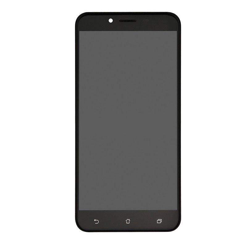 For Asus ZenFone 3 Max ZC553KL LCD Screen with Front Housing Black - Oriwhiz Replace Parts