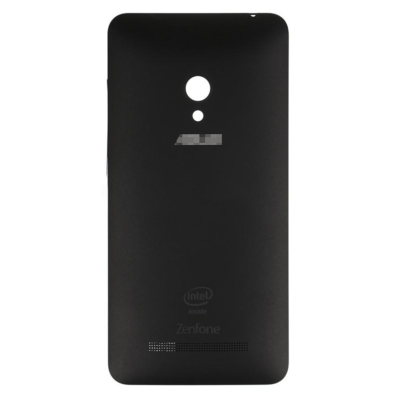 For Asus Zenfone 5 A500CG Battery Door Replacement Black - With Logo - Grade S+ - Oriwhiz Replace Parts