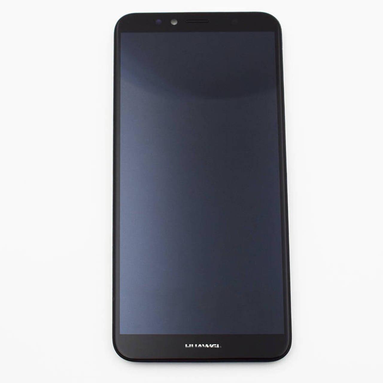 For Huawei Y6 2018 Lcd Screen And Digitizer Assembly With Frame Black - Oriwhiz Replace Parts