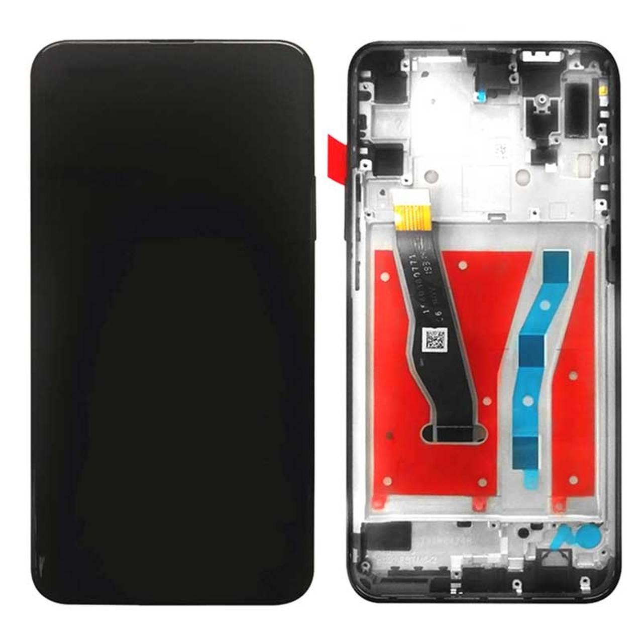 For Huawei Y9 Prime 2019 LCD Assembly with Frame Black - Oriwhiz Replace Parts