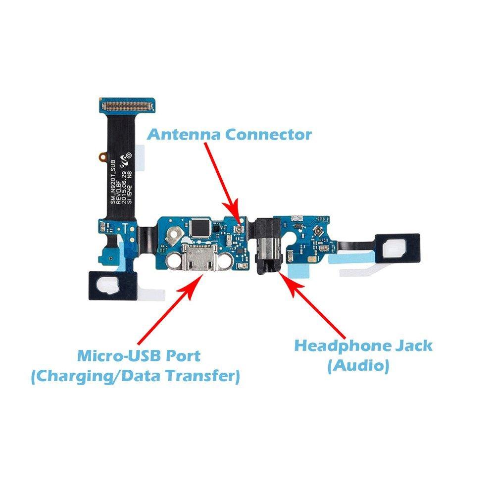 For Samsung Note 5 Charging Port Flex T-Mobile - Oriwhiz Replace Parts