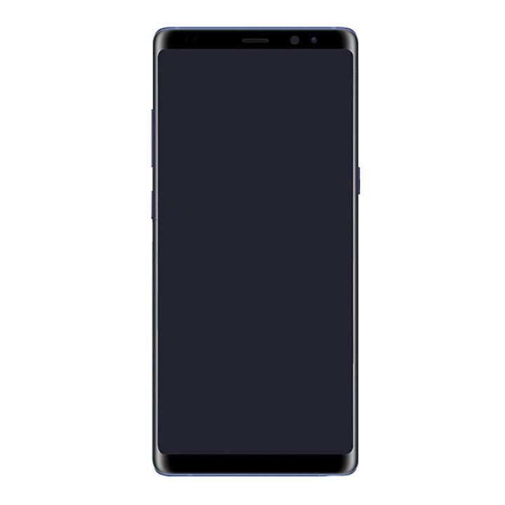 For Samsung Note 8 LCD With Touch Frame + Coral Blue Oem Pulls A grade - Oriwhiz Replace Parts