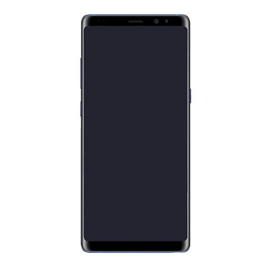 For Samsung Note 8 LCD With Touch Frame + Coral Blue Oem Pulls A grade - Oriwhiz Replace Parts