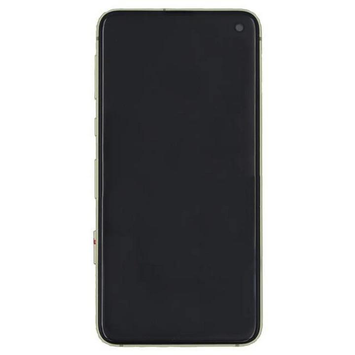 For Samsung S10E LCD with Touch Frame Canary Yellow SERVICE PACK - Oriwhiz Replace Parts