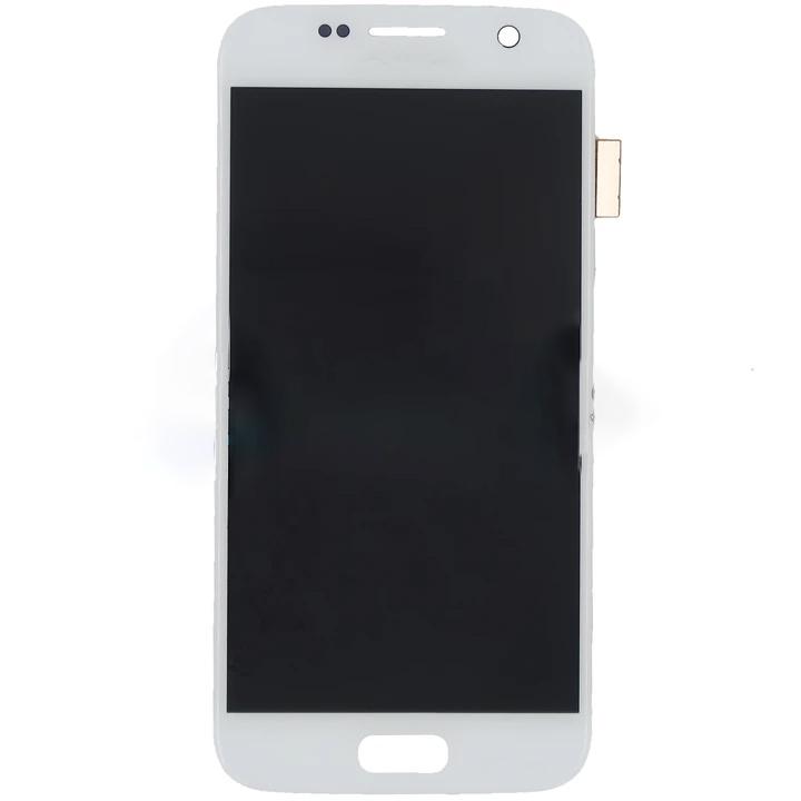 For Samsung S7 LCD with Touch OLED White - Oriwhiz Replace Parts