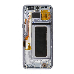 For Samsung S8 LCD With Touch Frame Grey - Oriwhiz Replace Parts