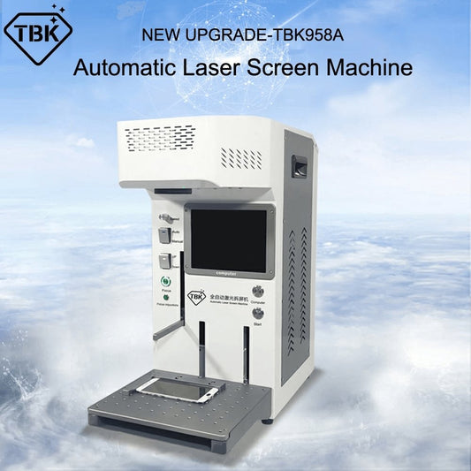 For TBK958A Portable LCD Frame Repair Fiber Laser Separation Machine For iPhone 8 X 11Pro Max Back Cover Separating with mold - ORIWHIZ