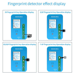 JC Fingerprint Detector TT01 for iPhone5S 6G 6S 6P 6SP 7G 7P 8G 8P Home Button Diagnostic Touch ID Function Tester Phone Repair - ORIWHIZ