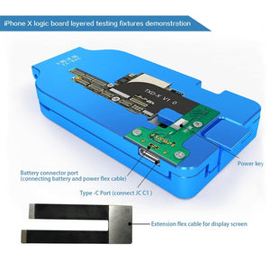 Jc Logic Board Basic Version layered Testing Fixture Motherboard Layered Test Stand For iPhone X Xs Motherboard Repair Tool - ORIWHIZ