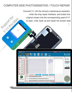 JC V1S mobile phone code reading programmer For the screen and battery code fingerprint serial number reading repair tool - ORIWHIZ