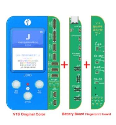 JC V1S Programmer True Tone Repair for iPhone 7 8 X XR XS MAX 11 Pro Max 12 Original Color Touch Shock Battery Fingerprint SN Reader - ORIWHIZ