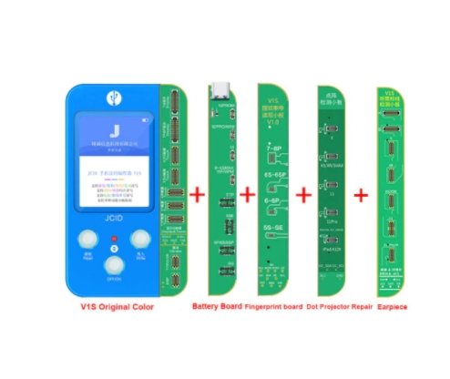JC V1S Programmer True Tone Repair for iPhone 7 8 X XR XS MAX 11 Pro Max 12 Original Color Touch Shock Battery Fingerprint SN Reader - ORIWHIZ