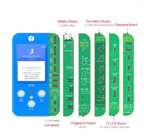 JC V1S Programmer True Tone Repair for iPhone 7 8 X XR XS MAX 11 Pro Max 12 Original Color Touch Shock Battery Fingerprint SN Reader - ORIWHIZ
