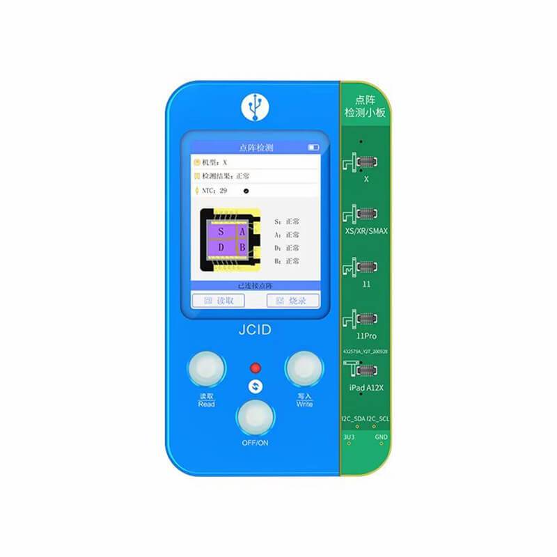 JC V1S Programmer True Tone Repair for iPhone 7 8 X XR XS MAX 11 Pro Max 12 Original Color Touch Shock Battery Fingerprint SN Reader - ORIWHIZ