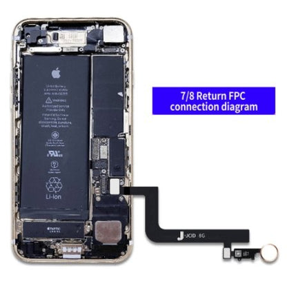 JCID JC Universal Return FPC Flex Cable For iPhone 7G 7P 8G 8P Home Button Repair Return Function - ORIWHIZ