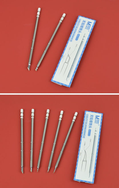 MAAnt Long Life Lead-Free T12 Heating Element Soldering Tips With Heater Core For T12 Soldering Station Replacement - ORIWHIZ
