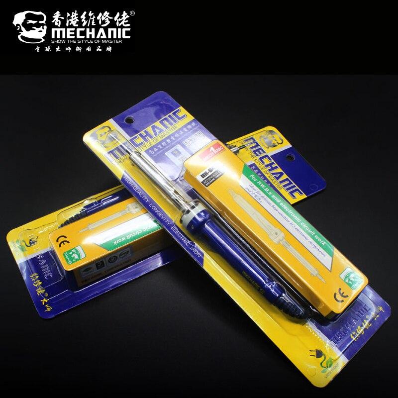 Mechanic Rework Tools MECHANIC Electric Soldering Iron Adjustable Temperature 60W Solder ...