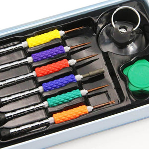 Mutifunction Mobile Phone Repair Tools Kit SS-5113 Spudger Pry Opening Screwdriver Set for IP X 8P 8 7P 7 - ORIWHIZ