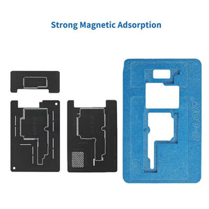 New Upgrade SS-032 Reballing Platform Motherboard Middle Layer Fixture Holder for Phone X XS XSMAX With Stencil - ORIWHIZ