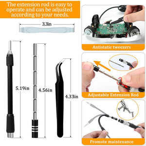 OEM Order Only 122 in 1 Screwdriver Set Multi Function Phone Laptop Repair Tools Bit Screwdriver Set For Laptop Phone - ORIWHIZ