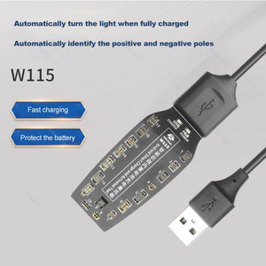 OSS W113 W115 Battery Charging Activation Test Boot Line for iPhone 4S-12promax Android Fast Charging Power Test Boot Line - ORIWHIZ