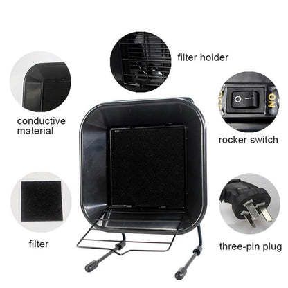 Extractor de humos profesional SS-493E para soldador, filtro de aire, ventilador para soldadura BGA y retrabajo - ORIWHIZ