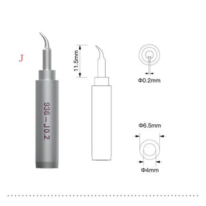 Qianli Tool 936 Universal Soldering Stations Solder Iron Tips Durable Lead Free K J I Welding Tip For BGA Rework - ORIWHIZ