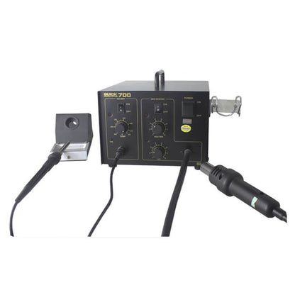 QUICK 700 air pump type 2+1 lead-free hot air gun for dismantling and welding platform of anti-static electric soldering iron - ORIWHIZ