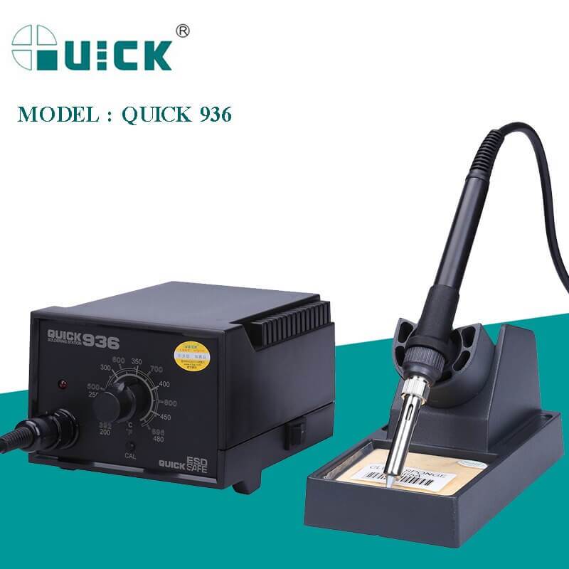 Quick 936 QUICK 936 110V/220V ESD Safe Soldering Station 60W Adjustable ...