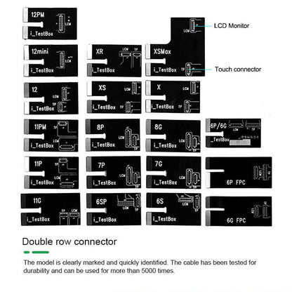 RELIFE TB-01 Pro Screen Display Tester 3D Touch Original Color Board LCD Programmer For 6G 6S 6P-12ProMax/Mini - ORIWHIZ