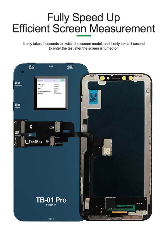 RELIFE TB-01 Pro Screen Display Tester 3D Touch Original Color Board LCD Programmer For 6G 6S 6P-12ProMax/Mini - ORIWHIZ