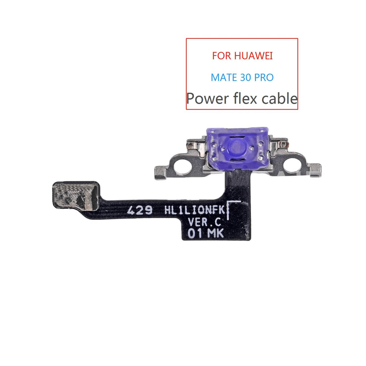 Câble Flex Interrupteur Power On/Off Pour Huawei Mate 30 Pro - Pièce De Réparation - Neuf