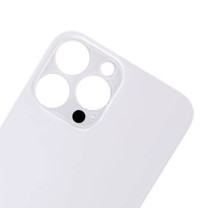 Replacement for iPhone 13 Pro Max Back Cover Glass - Silver - ORIWHIZ