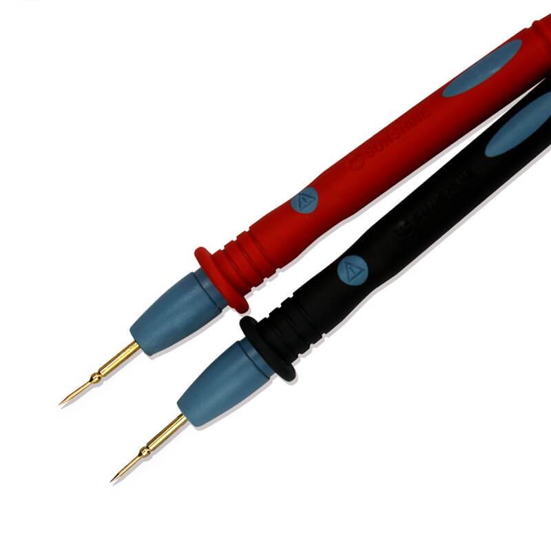 SUNSHINE SS-024 Digital Multimeter Probe Needle Tip Meter Test Leads Pin Wire Pen Cable Line Withstand Voltage 1000V 20A - ORIWHIZ