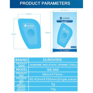 Sunshine SS-040 Anti-Static Opening Tool ESD Safe Pry Card LCD Screen Battery Bottle Opener Disassembly - ORIWHIZ