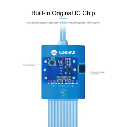 SUNSHINE SS-905A Power Supply Test Cable Phone Boot Line For iPhone Samsung Huawei Oppo Xiaomi Repair Switch Power Test Cord - ORIWHIZ