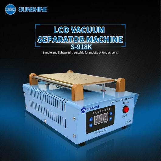 SUNSHINHE S-918K High Quality With Low Price Heating Plate Vacuum LCD REPAIR Separator Machine - ORIWHIZ