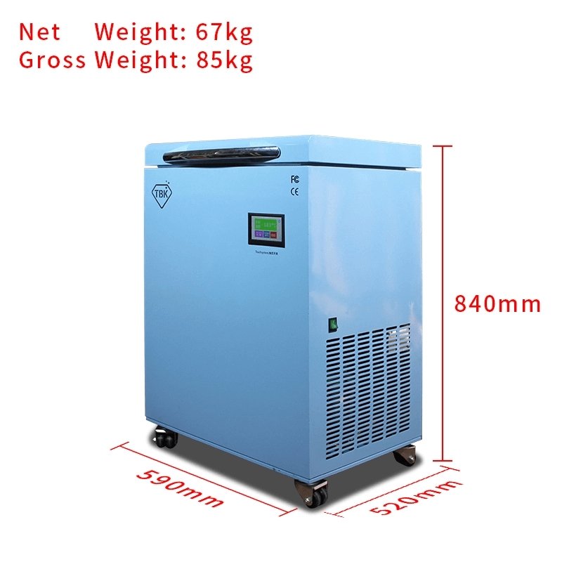 TBK 588 -190 Celsius degree LCD Screen Separator Machine, Freezing LCD Separating Machine Repair for iPhone for Samsung - ORIWHIZ